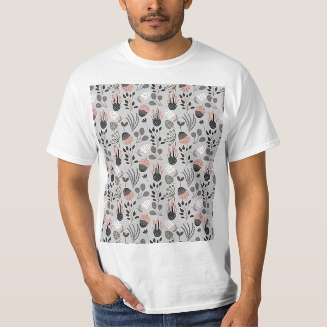 Colourful Summer Pattern T-Shirt (Front)