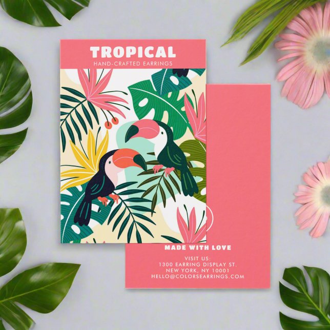  Colourful Summer Tropical Hawaiian Earrings Holde (Creator Uploaded)