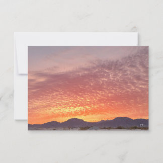 Colourful Sunrise Card
