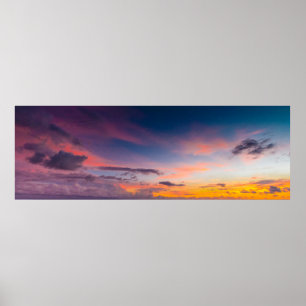 Colourful Sunrise, Fort Pierce, Florida Poster