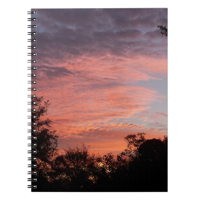 Colourful Sunrise Notebook (Front)