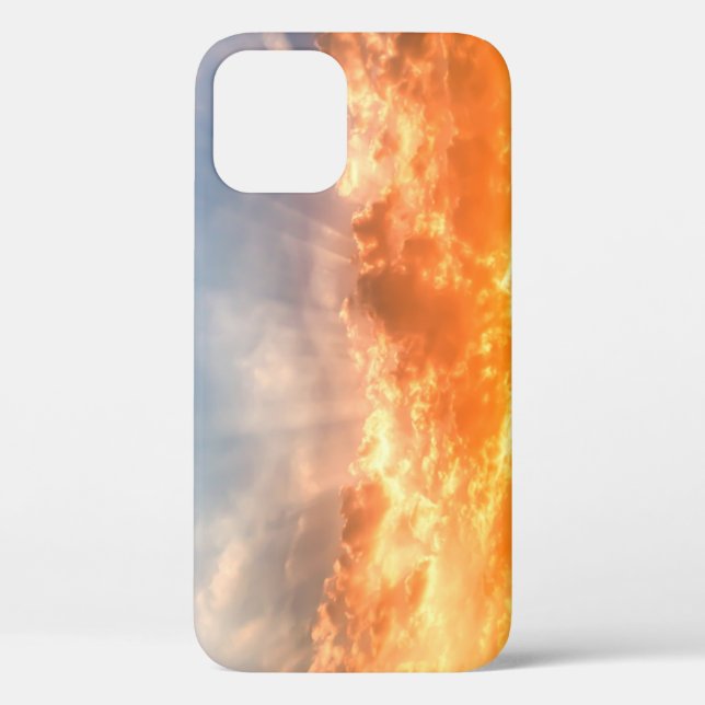 Colourful sunset: fiery sky twilight. Case-Mate iPhone case (Back)
