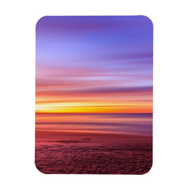 Colourful sunset magnet (Vertical)