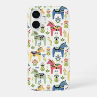 Colourful Swedish Dala Horses