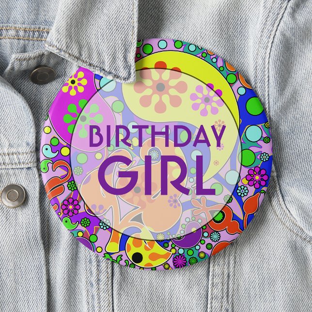 Colourful Sweet 16 Birthday Party Cake Pops 6 Cm Round Badge (Creator Uploaded)