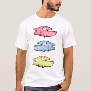 Colourful swimming happy fish T-Shirt