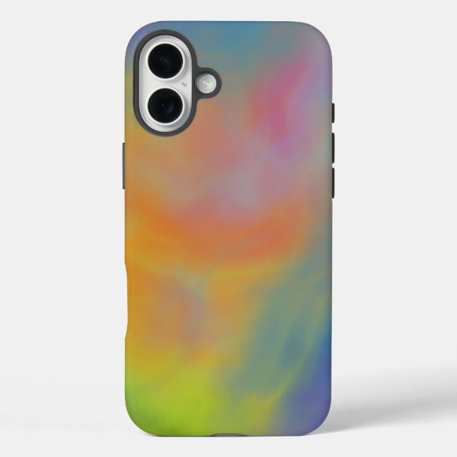 Colourful Swirl Clouds Case-Mate iPhone Case (Back)