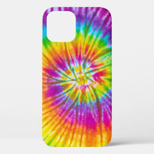 Colourful Swirl Tie-Dye Abstract. iPhone 12 Case