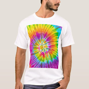 Colourful Swirl Tie-Dye Abstract. T-Shirt