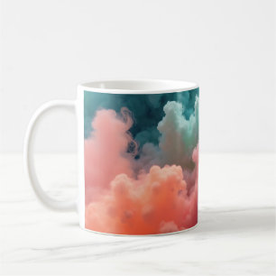 Colourful Swirled Clouds  Coffee Mug