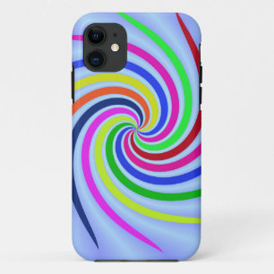 Colourful Swirls iPhone 11 Case
