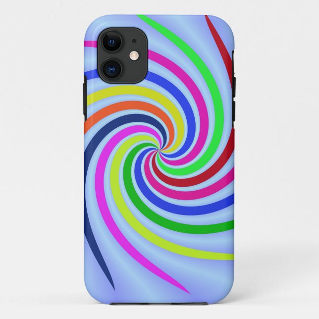 Colourful Swirls Case-Mate iPhone Case (Back)