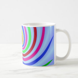 Colourful Swirls Coffee Mug