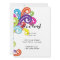 Colourful Swirls Party Invitation