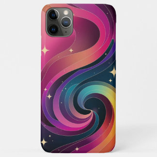 Colourful Swirly Gradient Wallpaper Phone Case