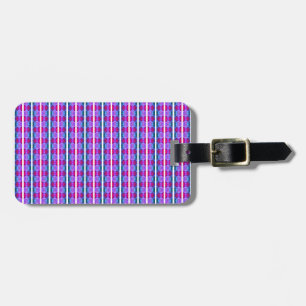 Colourful Symmetry Var Rotate Luggage Tag