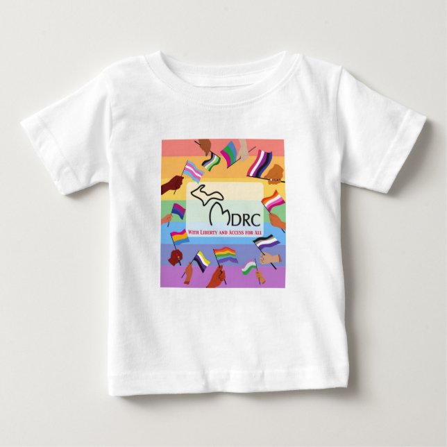 Colourful T-Shirt for Babies or Toddlers (Front)