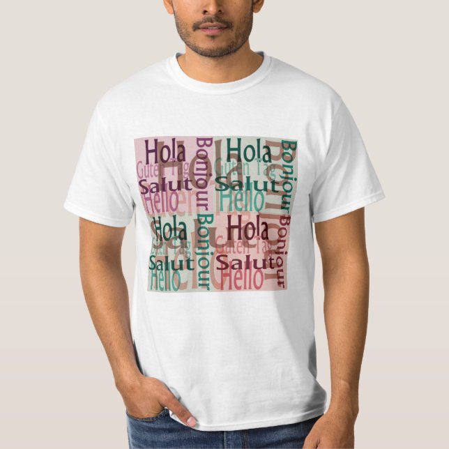 Colourful T-shirt for men (Front)