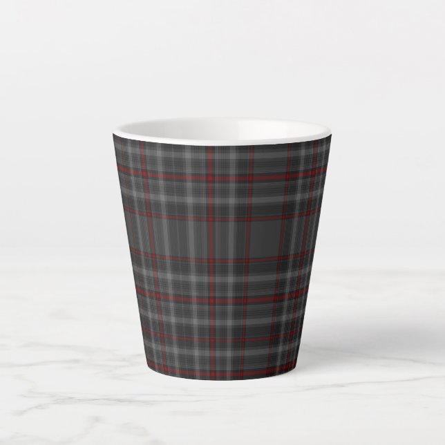 Colourful Tartan    Latte Mug (Front)