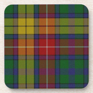 Colourful Tartan Plaid Coaster