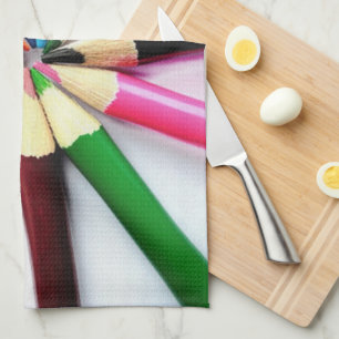 Colourful  tea towel
