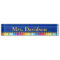 Colourful Teacher's Custom Desk Nameplate