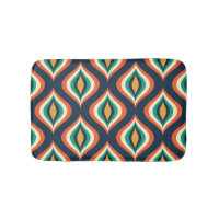 Colourful Teardrops Modern Geometric Pattern 2