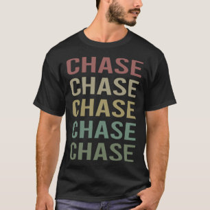 Colourful Text Art - Chase Name T-Shirt