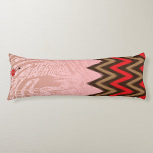 Colourful textile pattern featuring intricate flor body cushion