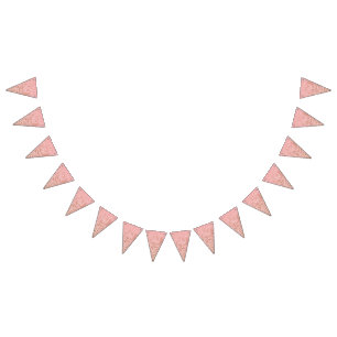 Colourful textile pattern featuring intricate flor bunting