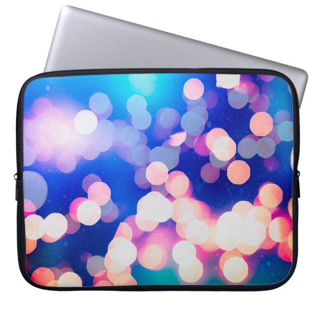 Colourful texture, blurred backgroundabstract,arts laptop sleeve (Front)