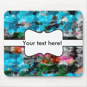 Colourful texture mouse pad