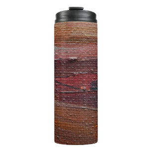 Colourful textured background from oil paints. par thermal tumbler