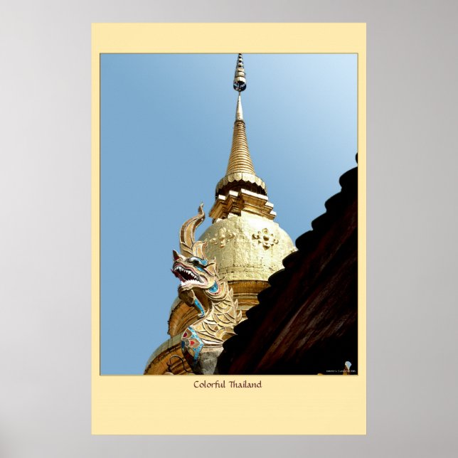 Colourful Thailand Poster (Front)