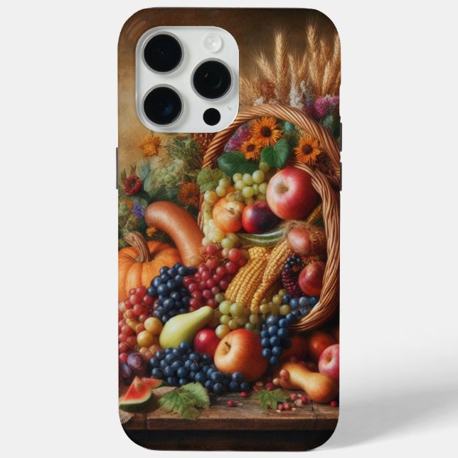 Colourful/Thanksgiving/Cornucopia/Fall Case-Mate iPhone Case (Back)