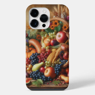Colourful/Thanksgiving/Cornucopia/Fall iPhone 14 Pro Max Case