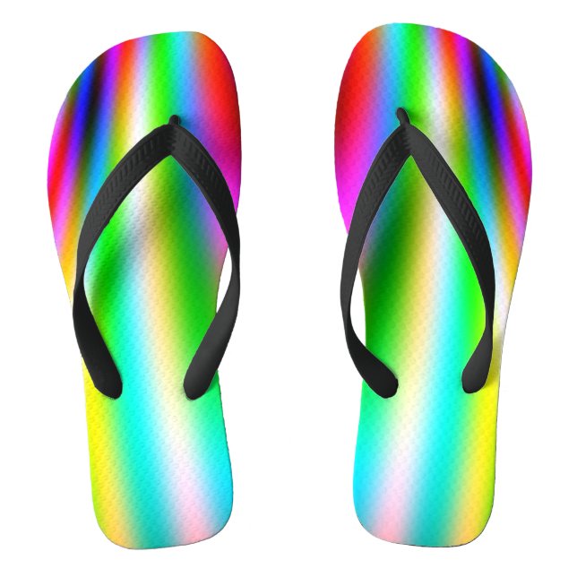 Colourful Thongs (Footbed)