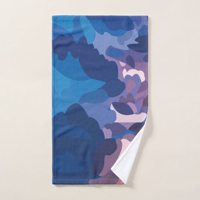 Colourful Thunderstorm Clouds  Hand Towel (Hand Towel)