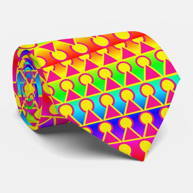Colourful  tie (Rolled)