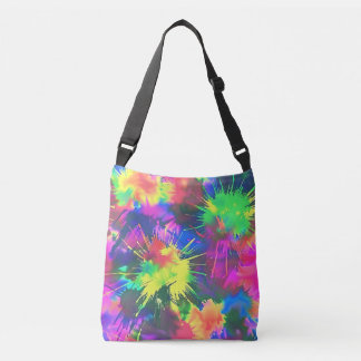 Colourful Tie Dye Crossbody Bag