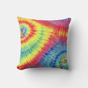 Colourful Tie Dye Cushion