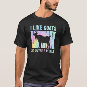 Colourful Tie Dye Men Women Kids Farming Goat  Stu T-Shirt