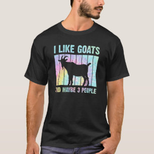 Colourful Tie Dye Men Women Kids Farming Goat Stuf T-Shirt