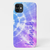 Colourful Tie Dye Personalise Case-Mate iPhone Cas