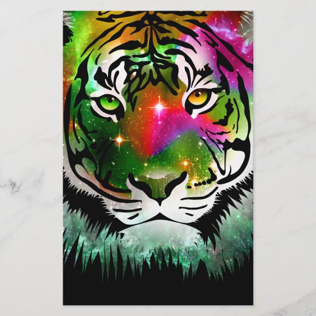 Colourful Tiger Animal (Front)