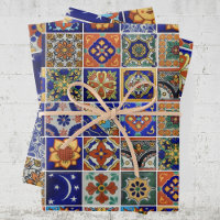 Colourful Tile Mexican Talavera Print On Demand
