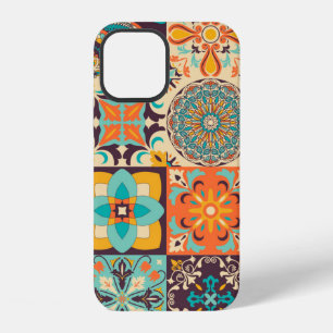 Colourful tiles Azulejos. Traditional Portuguese o iPhone 12 Case