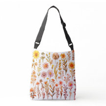 Colourful tiny flowers Tote