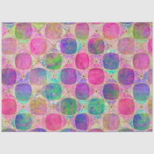Colourful tissue paper