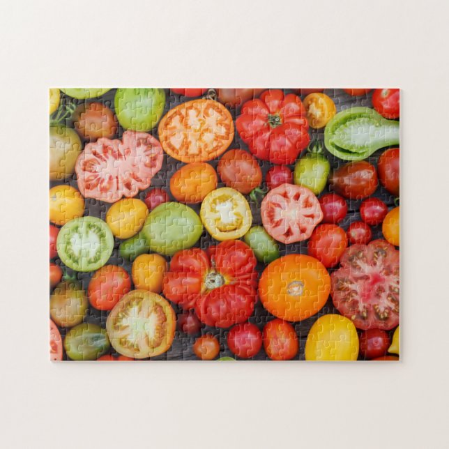 Colourful Tomatoes Jigsaw Puzzle (Horizontal)